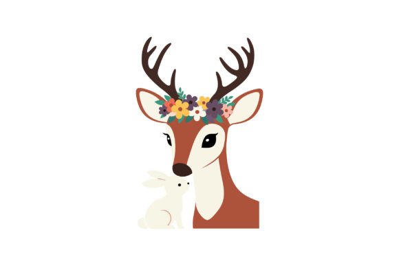 A Deer Adorned with a Floral Crown and a Graphics Review