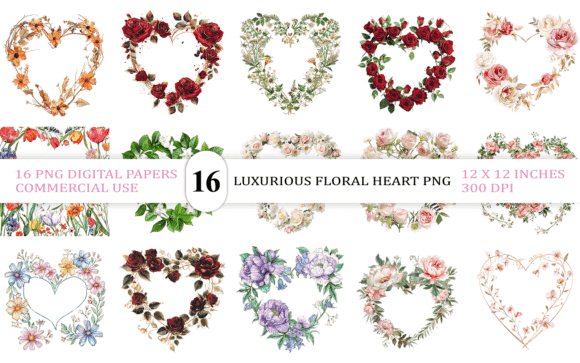 Dark Romantic Flower Frame Bundle: Premium Graphics for Brand Illustrations