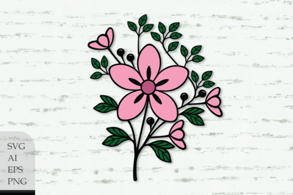 Floral Composition Graphics for Stunning Illustrations