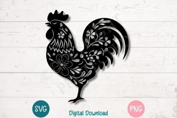 Floral Rooster Farmhouse SVG: A Practical Graphics & Crafts Review