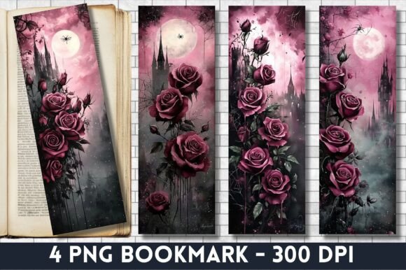 Gothic Bookmark Floral Bookmarks Review