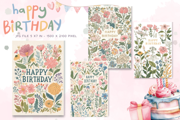 Happy Birthday Card Floral Postcard_15 Review