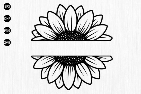 Review: Sunflower SVG, Floral, Monogram Svg for Real Embroidery