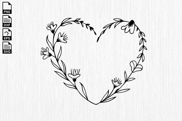 Reviewing the Flower Heart Svg for Real Embroidery Work